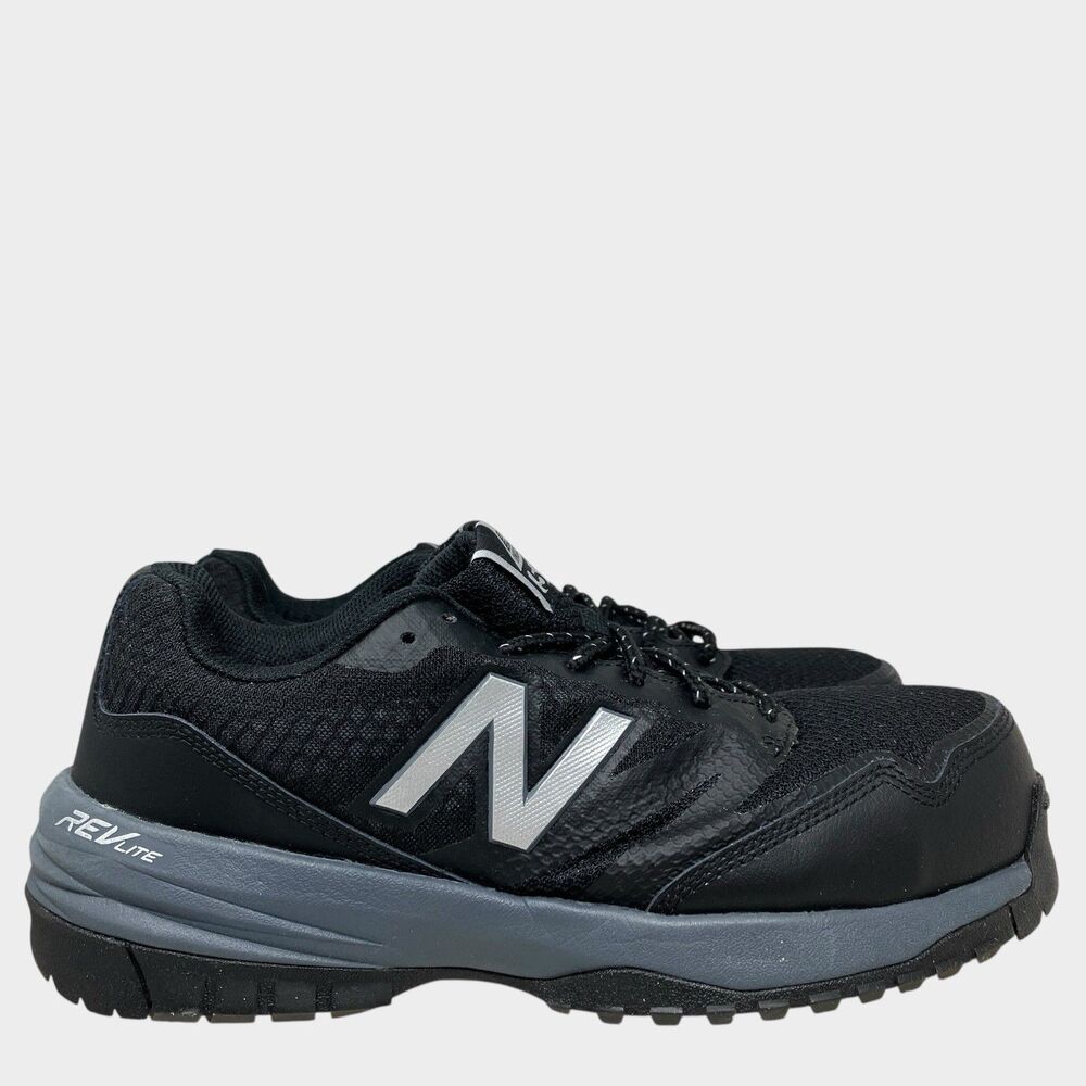 New Balance Sneakers Mens 8 2E‎ Black 589v1 Composite Toe Electrical Hazard Work